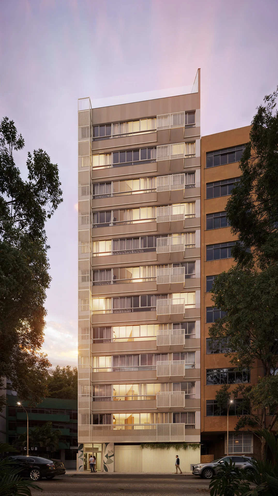 Fachada diurna